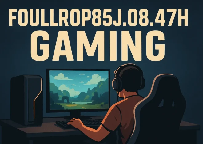 What Is foullrop85j.08.47h Gaming?